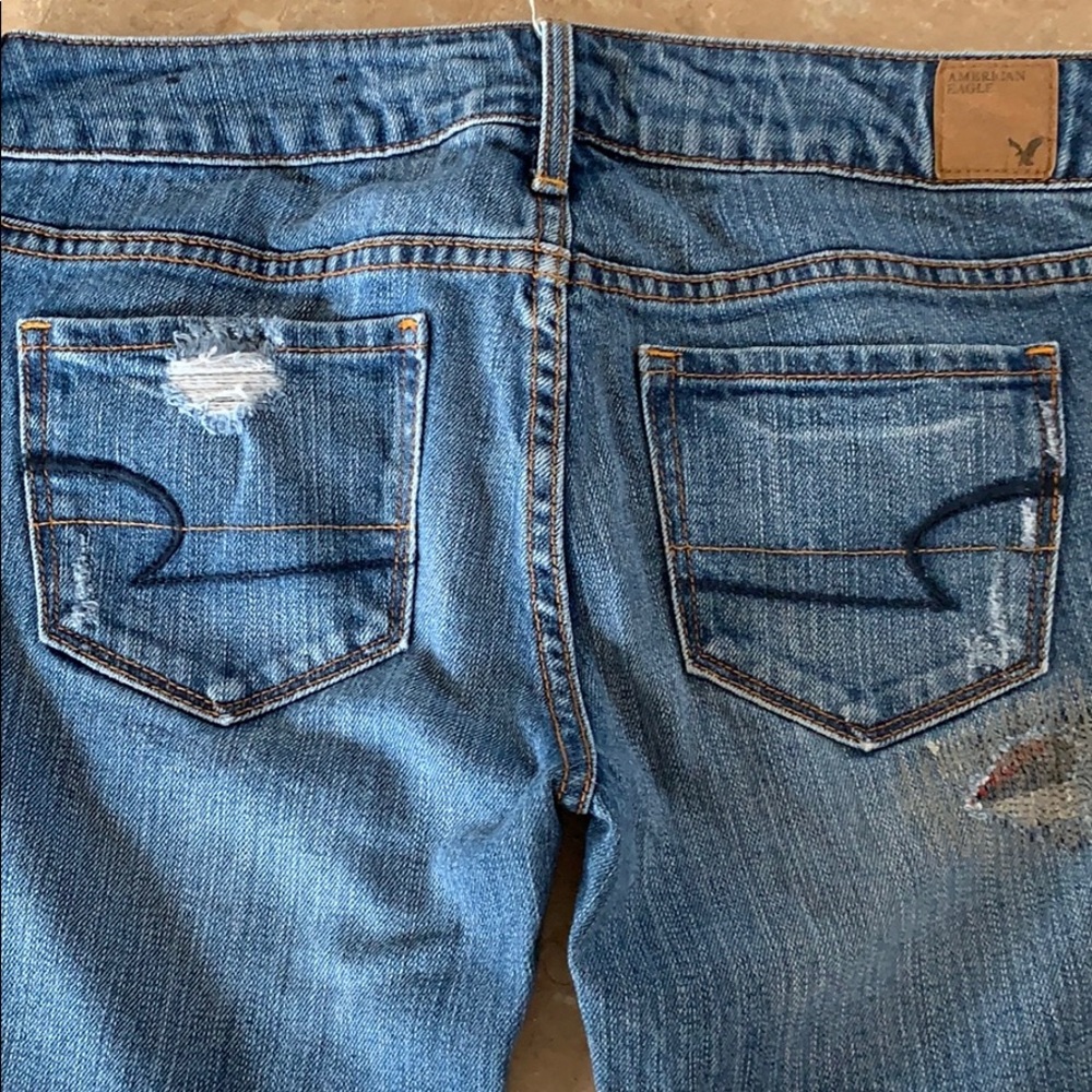 American Eagle Patchwork Jeans - image 1